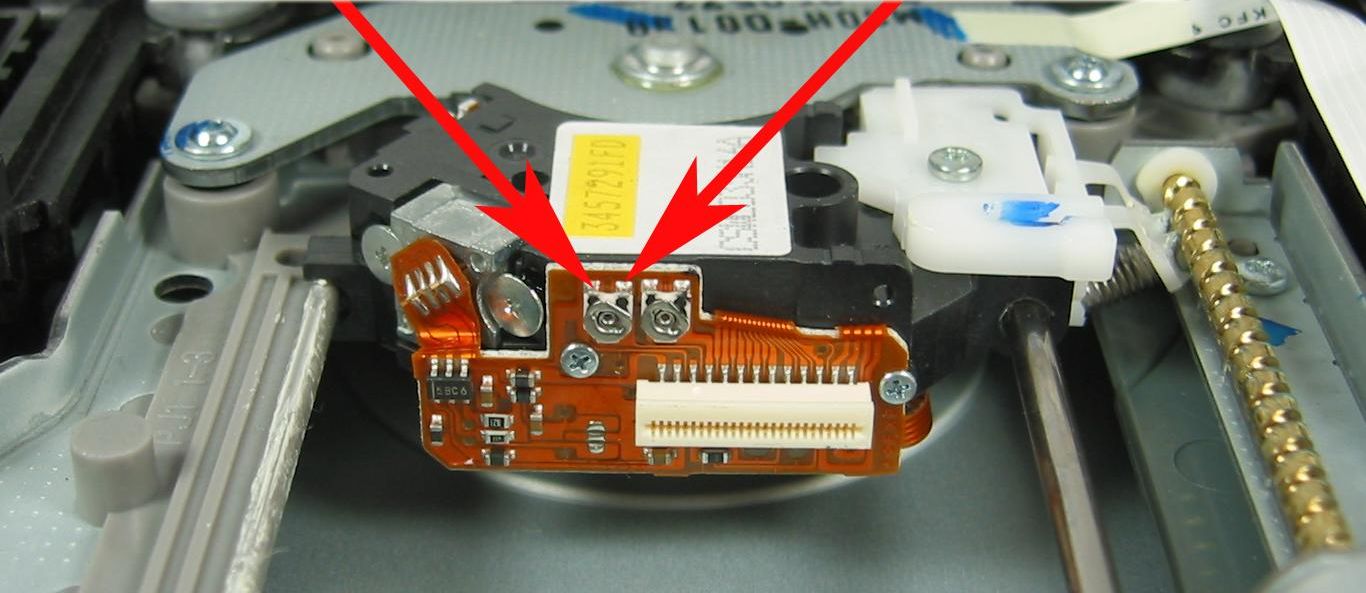 Hitachi-LG DVD Drive fej beállítás a jobb olvasás érdekében